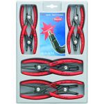 Knipex 8 Piece Precision Snap Ring Circlip Plier Set