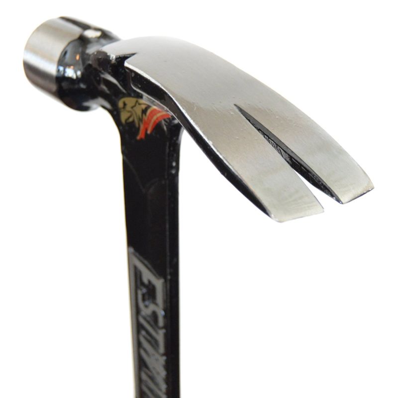 Estwing Ultra Black Eagle Framing Hammer 15 oz Leather Handle
