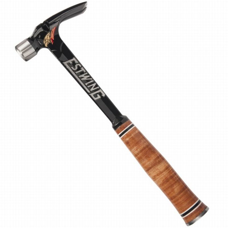 Estwing Ultra Black Eagle Framing Hammer 19 oz Leather Handle