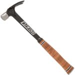 Estwing Ultra Black Eagle Framing Hammer 15 oz Leather Handle