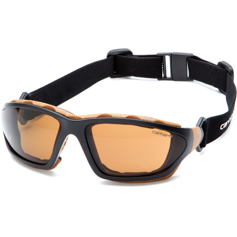 Carhartt Safety Glasses Carthage Sandstone Anti-Fog Lens