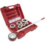 Reed Tool NPT Enclosed Drophead Ratchet Pipe Threader Set 1/2