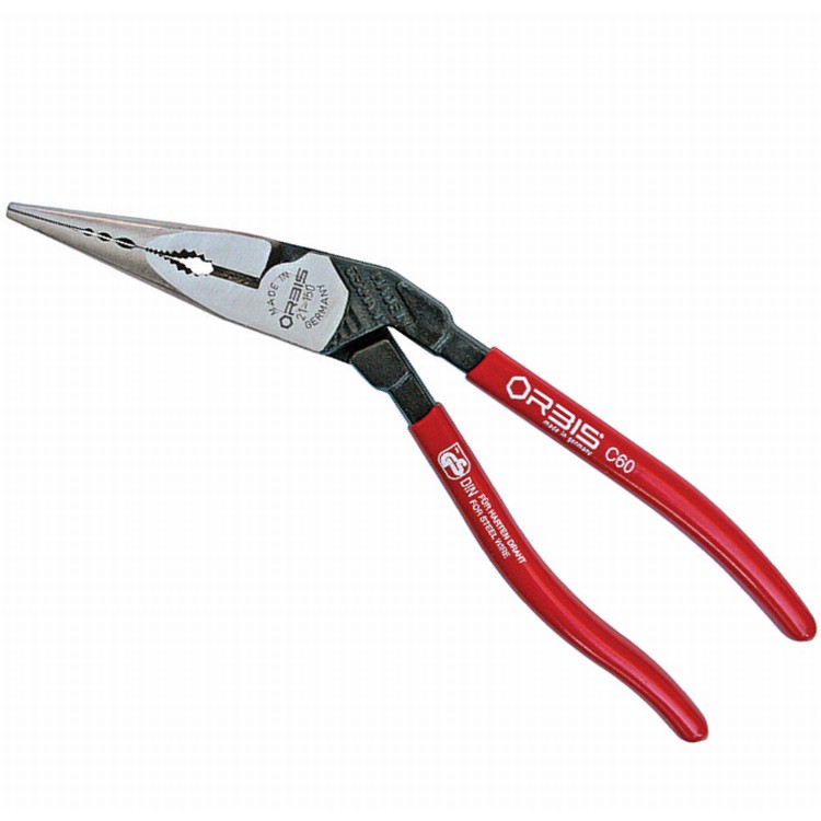 Knipex 9O 21-150 SBA Orbis 8 3/4 Angled Long Nose Pliers