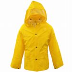 Boss 35mm Lined PVC Rain Jacket Yellow Large