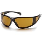 Pyramex Exeter Safety Glasses Shooter's Amber Anti-Fog Lenses