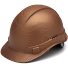 Pyramex Ridgeline Copper Graphite Pattern Hard Hat 4 Point Ratchet