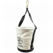 Klein Tool Aerial Lineman Heavy-Duty Tool Bucket 15 Pockets