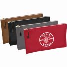 Klein Tool Zipper Canvas Parts Bags 4-Pack 12.5