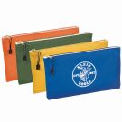 Klein Tool Zipper Canvas Parts Bags 4-Pack 12.5