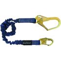 Falltech 4' to 6' ElasTech Shock Absorbing Lanyard w/Rebar Hook