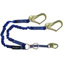 Falltech 4' to 6' ElasTech Shock Absorbing Lanyard w/Rebar Hooks