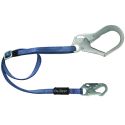 Falltech 4' to 6' Adjustable Restraint Lanyard w/Rabar Hook