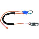 Falltech Tower Climber 6.5' Adjustable Rope Positioning Lanyard Lightweight Aluminum Connectors