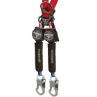Falltech DuraTech Mini Class1 Twin Leg 6' Self-Retracting Lanyard