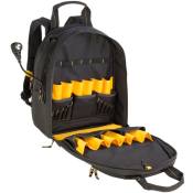 Dewalt 33-Pocket Lighted USB Charging Tool Backpack