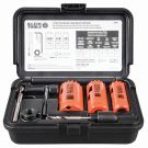 Klein Tool 3-Piece Electrician's Hole Saw Kit with Arbor
