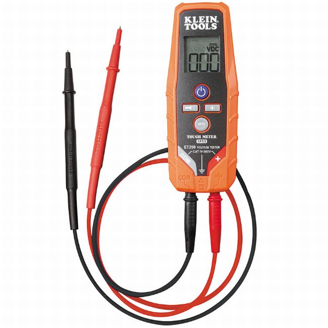 Klein Tools Infrared Thermometer with GFCI Receptacle Tester