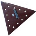 BN Products Triangular 9-Inch Drywall Sander Paper 10 Pack 60 Grit to 100 Grit