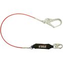 Falltech Leading Edge Dual Class 6' Shock Absorbing Lanyard w/Rebar Hook