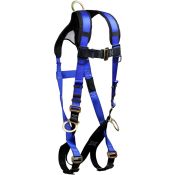 Falltech Contractor Plus Series Body Harness 3 D-Rings Universal Fit Harness One Size Fits Most