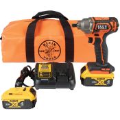 Klein Tool 1/2-inch Cordless  Impact Wrench Kit