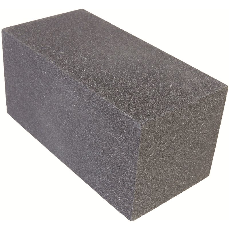 Grind stone. Concrete ground.