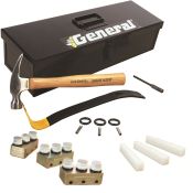 General Diam-A-Tach White 30 to 40 Grit Single Head Concrete Floor Grinding Diamond System