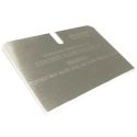 General Floor Scraper & Tile Stripper 4” x 6” General Purpose Blade (3 Pack)