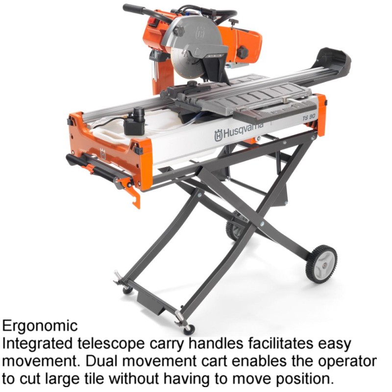Husqvarna tile saw ts 90 deals
