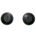 Oztec Concrete Vibrator 1.2 OZ Electric Motor Threaded Brush Caps 2 Pack