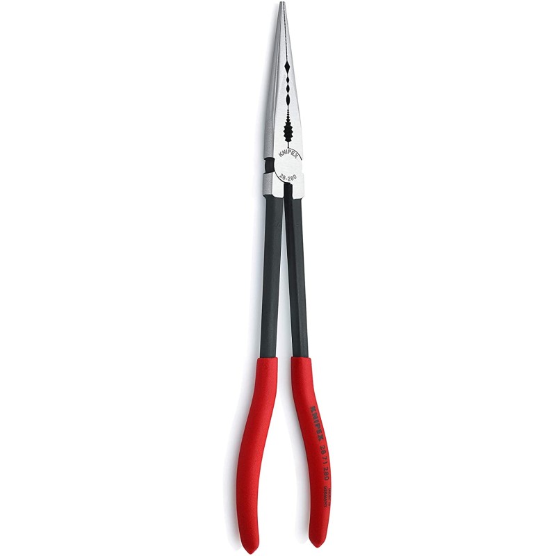 Knipex 11 in. Extra Long Needle Straight Nose Pliers