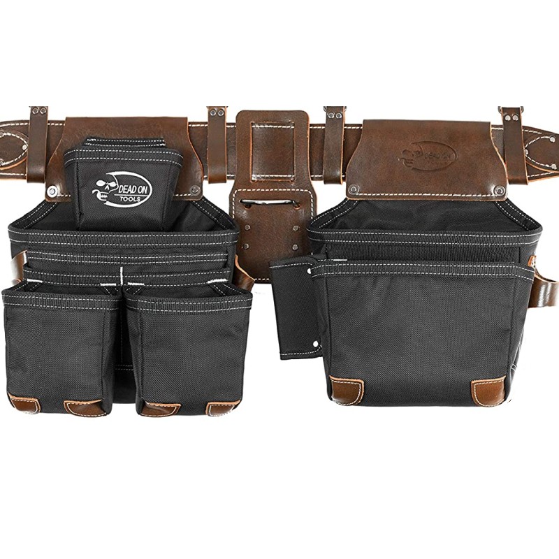 Leather Hybrid Tool Belt with Suspenders