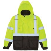Klein Tool Tradesman Pro High-Visibility Winter Bomber Jacket Large