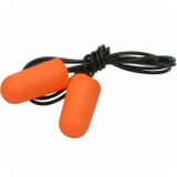 Protective Industrial Mega Bullet Soft Polyurethane Foam Corded Ear Plugs 100 Per Box NRR 32
