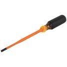 Klein Tool Slim-Tip 1000V Insulated Screwdriver 1/4-Inch Cabinet 6-Inch Shank