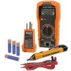 Klein Tool Test Kit MM300 Multimeter, Non-Contact Volt Tester, Receptacle Tester