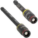 Klein Tool 3-in-1 Magnetic Impact Flip Socket Set 1/4-Inch 5/16-Inch 2-Piece Set