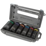 Klein Tool 6-Piece 6-Point 2-in-1 Impact Socket