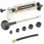 General Wire Kinetic Water Ram Drain Cleaner Standard Kit with Toilet Attachment