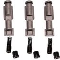 Wheeler Rex Model 7090 and 8090 Power Pipe Threader Replacement Chuck Jaw Insert Set