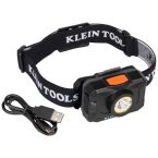 Klein Tool Rechargeable 2-Color LED Headlamp with Adjustable Strap