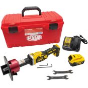 Reed Tool Bevel Boss Cordless Power Pipe Beveler Complete Kit