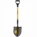 Toolite Sifting Shovel Round Point Fiberglass D-Handle