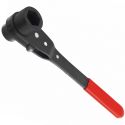 Reed Tool Heavy-Duty Thru-Bolt Dual Socket Ratchet Wrench 15/16