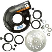 Norton Clipper 7-Inch Grinder Vacuum Shroud Kit with Hinged Cover