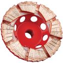 Norton Clipper 3X3 Diamond Cup Grinding Wheel 4-inch