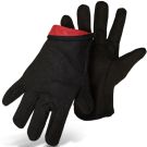 Boss Brown Jersey Work Gloves Fleece Lined Large 12 Per Pack