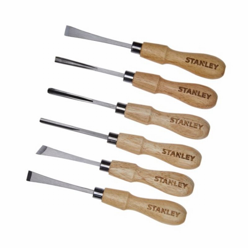 Stanley STHT16863 Wood Carving Set (6-Piece)