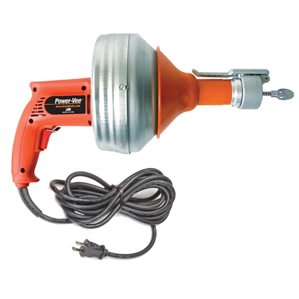 General Wire PowerVee Automatic Self Feed Hand Electric Drain Cleaner