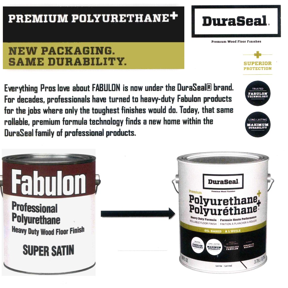 DuraSeal - Fabulon Polyurethane Heavy Duty Satin Hardwood Floor Finish